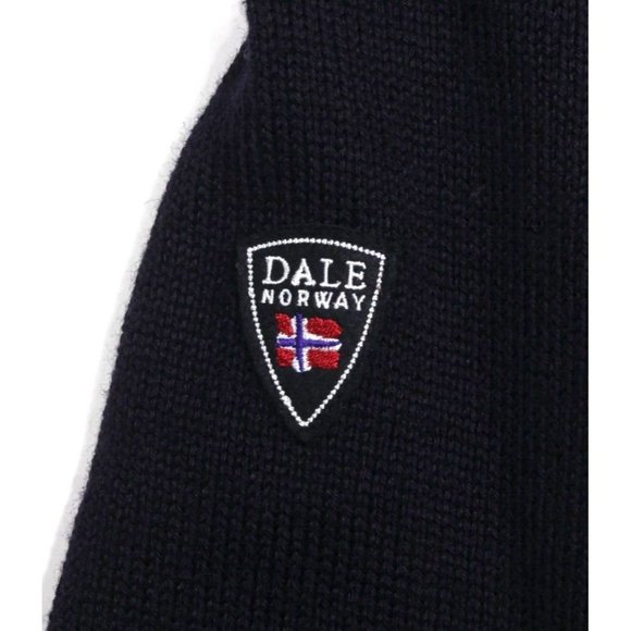 Dale of Norway men's sz S  1/4 zip Pullover Weatherproof Sweater Snowflake /844 - Picture 3 of 5